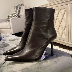 Zara stilettos ankle boots size 38